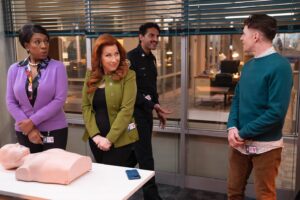Karan Soni Instagram - Suited up in uniform and reporting for duty on @abbottelemabc tonight! Written by @katepeterman and directed by @clairescanlon !! Dream team!! 9/8c on @abcnetwork or next day on @hulu 🚑✏️