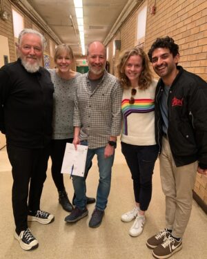 Karan Soni Instagram - Was lucky enough to direct tonight’s episode of @abbottelemabc on @abcnetwork 😊😊 This crew was so welcoming and warm to me and helped me so much with my second go around behind the camera. Forever grateful to @quintab for opening this door and welcoming me into her warm joyous show!! In awe of the amount of work this woman does on a daily basis to make this show happen, and with so much grace and style. The last slide is me on the last day of the shoot on 4 hours of sleep for two weeks straight cause I was so anxious about fucking this up! Fun!! Watch tonight on @abcnetwork or next day on @hulu