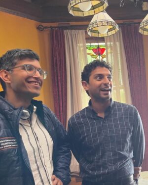 Karan Soni Instagram - One week away from A Nice Indian Boy premiering at @sxsw !!! I’m so excited to share this joyful movie with the world!!! Come on by if you’re in Austin, will be doing all the post screening Q and hey’s ♥️♥️