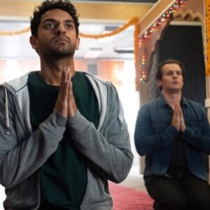 Karan Soni Instagram - My son is getting married!!! And all are invited to join in the fun w the happy, loving Gavaskar family in A NICE INDIAN BOY - premiering @sxsw 
.
Also Auntie’s acting debut!!!
