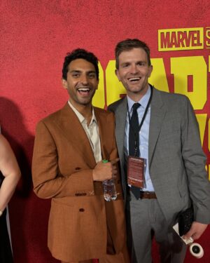 Karan Soni Instagram - Oh boy @vancityreynolds has outdone himself in #deadpoolandwolverine !! This is the most Deadpool-y Deadpool movie of all time!! I laughed, I cried, I laughed some more and then I got nostalgic for 2015 and shooting the scrappy little indie that was the first movie.  Thank you for bringing me on this ride all those years ago @vancityreynolds and I can’t wait for people to see your genius and ungodly hard work in this movie!!! In theaters FRIDAY @deadpoolmovie