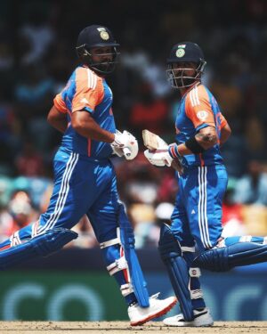 Karanvir Sharma Instagram - World Cup chahe khatam ho gaya ho. 

Hum Indians ka cricket craze kabhi nahi khatam hona chahiye. 😄

Surya and Axar have really outdone themselves. 
What a massive change to see in Hardik. 

Virat and Rohit have been better but still managed to do what’s required with their ace team.
 
Jadeja and Arshdeep were a surprise 

But Bumrah had won it through and through with consistency !! 

What a match 

What an exhilarating World Cup 🏆 

Photo courtesy @icc @t20worldcup 
#cricket #cricketworldcup #icc #t20 #india #indian #indiancricketteam #winners #worldcup2024