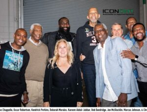 Kareem Abdul-Jabbar Instagram - Iconomy Multi-Media & Entertainment re-unites the 1971 Bucks Champions: Kareem Abdul-Jabbar, Oscar Robertson, Jon McGlocklin & Bob Dandridge in Milwaukee for Game 4 of the NBA Finals. Deborah Morales, CEO of Iconomy, shared: “I thought of and put this reunion together for the sole purpose of the Bucks Legends to be appreciated for their contributions to the City of Milwaukee and to feel the love from their fans, which was shown through the standing ovation by the entire stadium. It was a joy to host them and to share some laughs with my good friend & comedian, @christucker .” Respect to the @NBA for showing all of the guys during the game!