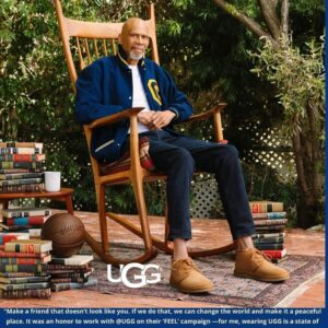Kareem Abdul-Jabbar Instagram - I love being comfortable and that’s how I feel when I’m in my UGGs