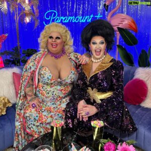 Karen From Finance Instagram - What a thrill to join @maxishield on the @paramountplusau couch to enjoy episode 3 of @queenoftheuniverse ✨ Stream it now on @paramountplusau 📺