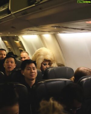 Karen From Finance Instagram - Flying in style! Papped on the plane in images 2 & 3 by @phamstapham 📸 ✈️ 🥂
