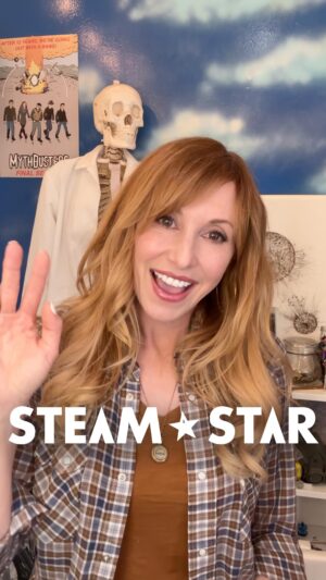 Kari Byron Instagram - Learn the art of the scientific method from the legendary Kari Byron! 🎥🎨👩‍🔬 Join us every week starting in June on EXPLR Classroom for the ultimate education series: STEAM Star!

Discover how STEAM is used in the world’s coolest jobs like NASA, Lucasfilm, and Nike. FREE for everyone via @grantimaharafoundation! 🌐✨#STEAMstar #STEAMjobs #Innovate