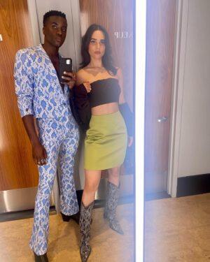 Karim Diane Instagram - Season 2 press day @oneofusislyingpeacock