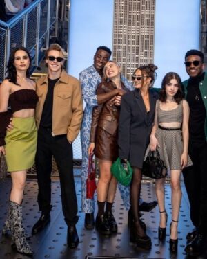 Karim Diane Instagram - Season 2 press day @oneofusislyingpeacock