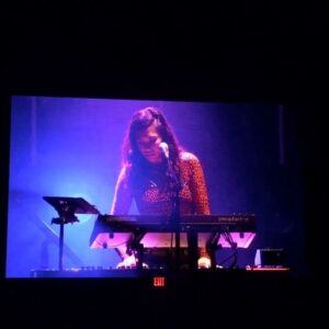 Karina DePiano Instagram - Postcard Intro, The Greek Theater, Los Angeles, CA⁣⁣
⁣⁣
It has been such a joy to perform this piano solo every night of the Bloom Tour. It’s always been a dream of mine to fuse my classical and pop influences together, big thank you to @troyesivan and @stacyjones for letting me carve this moment into the show.

Video and screaming by @jennakalista 👏🏽 Additional screaming by @indiapascucci and @maliafromvegas