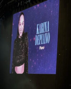 Karina DePiano Instagram - It’s finally here. I am so honored to be playing keys for Taylor Swift on the Eras Tour. It’s been a long time coming, and it’s sweeter than ever. First show last night in Glendale, AZ was ELECTRIC. Surreal. Speechless. ✨

Big thank you to MD extraordinaire @davidcook88, the band and crew, and our fearless leader @taylorswift for welcoming me with open arms. Let’s DO THIS THING! 💎