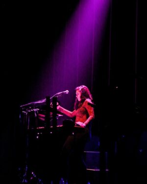 Karina DePiano Instagram - I love what I do 💜🎹 photo by @daniedegrasse