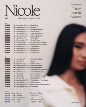 Karina DePiano Instagram - 🌏 Asia tour with Niki starts this weekend!! Excited for all the countries we get to visit *especially* the Philippines! 🇵🇭 Excited na akong bumisita ulet sa Pilipinas!! 🤍✨ 📸: @nattografi
