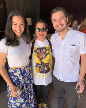 Karina DePiano Instagram - If you know me and @caseybmusic well you know that meeting these two legends was a BIG OL HIGHLIGHT OF LIFE 😭 Food and travel are just as important to me as music. Nancy and Phil embody the peak of what it means to spread joy through food, creativity, and laughter ❤️🍴🥂✈️
