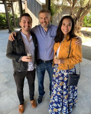 Karina DePiano Instagram - If you know me and @caseybmusic well you know that meeting these two legends was a BIG OL HIGHLIGHT OF LIFE 😭 Food and travel are just as important to me as music. Nancy and Phil embody the peak of what it means to spread joy through food, creativity, and laughter ❤️🍴🥂✈️