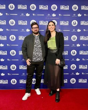 Karina Sorelli Instagram - Thanks for having us @stkildafilmfest 
Thanks for the invite @kevinmvau 
Some great short films were seen! Amazing work from these creatives! Well done! Very inspiring! 👏🏽