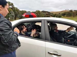 Karina Sorelli Instagram - Day 2 filming "The Exchange" 
Written and directed by Jackson Alexander @psycho_est2013 at this stunning location in Yea.
DOP/Cinematography: @mertcandamoglu 
Producer: Caleb Keyte @t1productions_au
1st AD: @paraskevas.mourikis
1st AC: @slayvehn 
Gaffer: Jake Mills @jaker_sm3
Sound: @amy.ames.h1 
Set designer: @chloedoumanis 
HMUA: @stefania.sfx 
Actors: Hadrien/Hugh @h____adrien
Serkan Togkoz @serkan.tokgoz.68
. . 
#photooftheday #actorslife #bts #setlife #actress #filmmaking #picoftheday #shortfilm #melbourne #beautiful #diversity #grateful #filmphotography