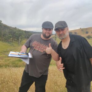 Karina Sorelli Instagram - Day 1 filming "The Exchange" 
Written and directed by Jackson Alexander @psycho_est2013 at this stunning location in Yea.
DOP/Cinematography: @mertcandamoglu 
Producer: Caleb Keyte @t1productions_au
1st AD: @paraskevas.mourikis
1st AC: @slayvehn 
Gaffer: Jake Mills @jaker_sm3
Sound: @amy.ames.h1 
Set designer: @chloedoumanis 
HMUA: @stefania.sfx 
Actors: Hadrien/Hugh @h____adrien
Serkan Togkoz @serkan.tokgoz.68
. . 
#photooftheday #actorslife #bts #setlife #actress #filmmaking #picoftheday #shortfilm #melbourne #beautiful #diversity #grateful #filmphotography