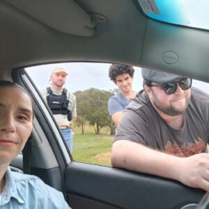 Karina Sorelli Instagram - Day 1 filming "The Exchange" 
Written and directed by Jackson Alexander @psycho_est2013 at this stunning location in Yea.
DOP/Cinematography: @mertcandamoglu 
Producer: Caleb Keyte @t1productions_au
1st AD: @paraskevas.mourikis
1st AC: @slayvehn 
Gaffer: Jake Mills @jaker_sm3
Sound: @amy.ames.h1 
Set designer: @chloedoumanis 
HMUA: @stefania.sfx 
Actors: Hadrien/Hugh @h____adrien
Serkan Togkoz @serkan.tokgoz.68
. . 
#photooftheday #actorslife #bts #setlife #actress #filmmaking #picoftheday #shortfilm #melbourne #beautiful #diversity #grateful #filmphotography