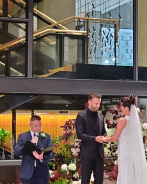 Karina Sorelli Instagram - What a beautiful wedding it was! Surrounded by beautiful souls! Beautiful speeches were given. Everyone was so beautiful inside and out. I truly couldn't be happier for you @marc0monteiro and Gabriella! 💕 You are beautiful people inside and outside. You are always putting others before yourself. And always go the extra mile to make others smile. And yesterday it was incredible to see all these beautiful souls sharing these amazing stories about each one of you. We always say we attract the same energy that we put out there. And that was truly what I've witnessed yesterday. 🙌😍
Laughs, tears, smiles, shy looks...so many emotions we shared with you both! It was a privilege to be a part of this unique, important, private event/part of your life. Thank you so much for inspiring me/us to be a better person/version of myself and to always thrive to do better/be better. I love both unconditionally! And I wish you many many years of love, laughter, adventure, success, growth, and most importantly good health together. Lots of love from your favorite Frenchie 💕💕💕
. .
#photooftheday #wedding #instagood #instamood #beauty #beautiful #love #happy #grateful #fashion #dress
