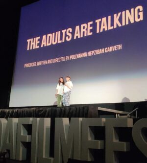 Karina Sorelli Instagram - When your beautiful friends surprise you and come to support you at @stkildafilmfest so much love for these two! ❤️ ❤️ 🧡 🧡 💛 💛 💚 💚 💙 💙 💜 💜 🌈
Congratulations again to writer director Pollyanna Carveth @_poll_ for being selected out of more than 60 short films with "The Adults Are Talking" starring my beautiful on screen daughter @florabertiefeldman who did a fantastic job! (Follow her cause she'll go far in this industry!)
Thank you @astortheatremelb for supporting us indie/students filmmakers and giving us a beautiful iconic Theater to screen our films!! It means a lot to us all! 🙏
Keep creating guys! Keep dreaming big!! The sky's the limit! 🎬🎞️🎭
. .
#actorslife #filmmaking #melbourne #actress #shortfilm #stkildafilmfestival #stkilda #beautiful #photooftheday #grateful #creatives #indiefilm