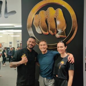 Karina Sorelli Instagram - Grateful for an amazing last couple of days thanks to @sifu_damien , @emma_khealth & @dandelts for bringing the legendary @dacascosmark to Australia.
From growing up watching him in movies like Double Dragon to TV series The Crow where I had (like most women) a huge crush on him because of his strong physical presence (which wasn't easy to do when you know Brandon Lee was the original movie and was so great in it!) which he still brings in John Wick 3 (for the younger crowd lol) to meeting him the last 2 days and getting to know a bit more about the man behind these amazing characters...well it's been really inspiring to say the least!
Such a down to earth human being, very humble, all about being in the present...with one another...which is what I keep saying too daily as you know...when he smiles, when he looks at you, talks to you, he means it, truly and genuinely...that's what Life is about.
So for me, that was one of the highlights of my year! Again, I'm grateful for the people I have in my life. Grateful for who I've chosen to become as a human being. And really hope to inspire others the way Mark did for me and many others 🙏
Spread the love around guys. Always. 💕
. . 
#photooftheday #picoftheday #beautiful #art #martialarts #markdacascos #instagood #mood #love