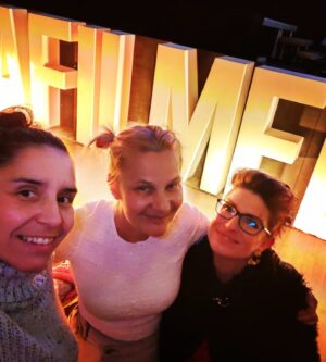 Karina Sorelli Instagram - When your beautiful friends surprise you and come to support you at @stkildafilmfest so much love for these two! ❤️ ❤️ 🧡 🧡 💛 💛 💚 💚 💙 💙 💜 💜 🌈
Congratulations again to writer director Pollyanna Carveth @_poll_ for being selected out of more than 60 short films with "The Adults Are Talking" starring my beautiful on screen daughter @florabertiefeldman who did a fantastic job! (Follow her cause she'll go far in this industry!)
Thank you @astortheatremelb for supporting us indie/students filmmakers and giving us a beautiful iconic Theater to screen our films!! It means a lot to us all! 🙏
Keep creating guys! Keep dreaming big!! The sky's the limit! 🎬🎞️🎭
. .
#actorslife #filmmaking #melbourne #actress #shortfilm #stkildafilmfestival #stkilda #beautiful #photooftheday #grateful #creatives #indiefilm