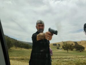 Karina Sorelli Instagram - Day 3 filming "The Exchange" 
Written and directed by Jackson Alexander @psycho_est2013 at this stunning location in Yea.
DOP/Cinematography: @mertcandamoglu 
Producer: Caleb Keyte @t1productions_au
1st AD: @paraskevas.mourikis
1st AC: @slayvehn 
Gaffer: Jake Mills @jaker_sm3
Sound: @amy.ames.h1 
Set designer: @chloedoumanis 
HMUA: @stefania.sfx 
Actors: Hadrien/Hugh @h____adrien
Serkan Togkoz @serkan.tokgoz.68
. . 
#photooftheday #actorslife #bts #setlife #actress #filmmaking #picoftheday #shortfilm #melbourne #beautiful #diversity #grateful #filmphotography