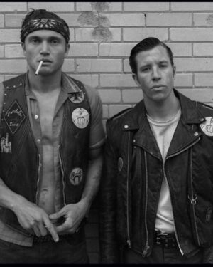 Karl Glusman Instagram - a few photos from the book, Vandals: The Photography of The Bikeriders
