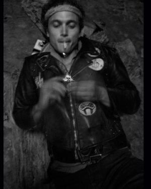 Karl Glusman Instagram - a few photos from the book, Vandals: The Photography of The Bikeriders