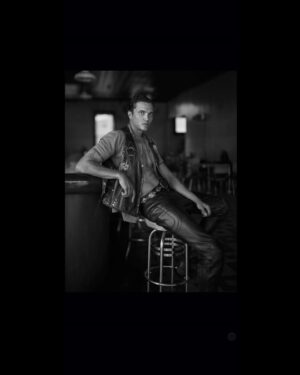 Karl Glusman Instagram - Corky in Jeff Nichols’ ‘THE BIKERIDERS’ … the cast is bananas.