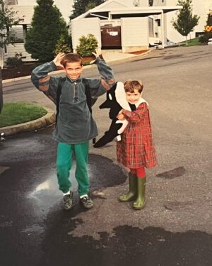 Karl Glusman Instagram - Love you, sis.