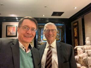 Karl Lauterbach Instagram - Treffen mit Bill Gates in Berlin. Auch wenn das nicht jeder gerne hört: aber seine Stiftung hat wesentlich mit dazu beigetragen, dass sich in den letzten 20 Jahren die Zahl der Kinder, die bis zum 5 Lebensjahr weltweit sterben, halbiert hat.