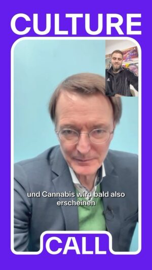 Karl Lauterbach Instagram - Ab April 2024 wird Cannabis in Deutschland für Erwachsene Menschen legal! Ein Thema, das unsere Community schon seit Jahren bewegt. In der neuesten Culture Call-Folge unterhält sich Host @ehrenjohn mit Bundesgesundheitsminister @karl_lauterbach_mdb über diese wegweisende Entscheidung. Neben Cannabis haben die beiden auch über Sido, Rap-Battles im Bundestag und weitere spannende Themen geplaudert. 

Eure Meinung interessiert uns – ab damit in die Kommentare! Zeigt ein ❤️, wenn euch die Folge gefallen hat. 

Weitere Informationen zur Cannabis-Legalisierung in Deutschland findet ihr auf der Seite vom @bundesgesundheitsministerium. ℹ️

#karllauterbach #culturecall
