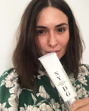 Karolina Wydra Instagram - Thank you @markcolbertny @nydgskincare for your wonderful products. I’m in love with the sunscreen and the oatmeal cleanser so far. I’ve been looking for a sunscreen that won’t leave me greasy or feel like I’m wearing one, and this finally is it. Also some of the proceeds are donated to @nydg_foundation. Please check them out.
