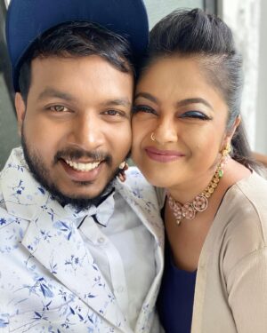 Karthik Surya Instagram - Happy Birthday Manju Chechi🫂🫶🏾
Love you so much chechi for always being there and help me get through the toughest times🥰
.
.
.
@pillai_manju 
.
.
.
#manjupillai #birthday #karthiksurya #karthiksuryavlogs