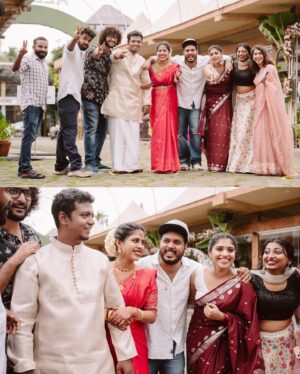 Karthik Surya Instagram - Happy Married life aliyaa🥹🌸🥰
PC @bokehads