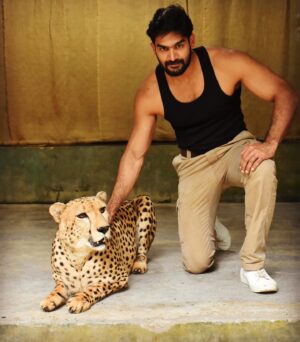 Kartikeya Gummakonda Instagram - ADAVI NAADHE VETAA NAADHE
CHIRUTHAAAA🔥🔥

Checklist✅
Baniyan and hand on cheetah..
Dream from childhood watching #LANKESWARUDU on TV..
#cheetah #Megastar