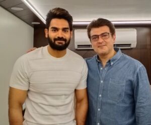 Kartikeya Gummakonda Instagram - My first picture with #Ajith sir..
I still remember the 3hour conversation we had and the learning which i will be carrying with me forever..
Happy birthday sir..👏👏👏
Super grateful and blessed to have this association with you 🙏🙏
#HappyBirthdayAjithkumar