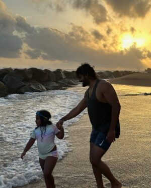 Kartikeya Gummakonda Instagram - When your niece takes you for a walk ,,,