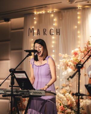 Karyn Wong Instagram - SCHEDULE TIME AGAIN! 📅 

𝗠𝘂𝘀𝗶𝗰 𝗜𝗻 𝗧𝗵𝗲 𝗖𝗶𝘁𝘆 @sunteccity with @guitarstreet 
Regular sessions every Wednesday @ Suntec Plaza from 615pm to 815pm 
6, 13, 20, 27 Mar

Taylor Swift Edition @ Atrium Tower 1 & 2:
1 Mar 615pm to 815pm
3 Mar 1pm to 3pm 

𝗥𝗮𝗱𝗶𝗼 @love972fm
1 Mar 11am to 2pm
2 Mar 12pm to 4pm 
5 Mar 7pm to 730pm (Interview on 爱慧圣莉 for my Star Awards nomination 🤩😱)

𝗣𝘂𝗯𝗹𝗶𝗰 𝗘𝘃𝗲𝗻𝘁𝘀
3 Mar 630pm, Chingay @ Heartland Celebration, One Punggol 

𝗟𝗶𝘃𝗲𝘀𝘁𝗿𝗲𝗮𝗺
14 & 26 Mar 9pm @wondershopsg

💜 Partners
Vocal Class: @thesingingloft
Hair: @chambershairstudio @mervynlee_
Skin: @cheongdamskin
Watch: @orientstar.sgp
Emcee represented by: @flyentertains
Photo credit: @kennethpower