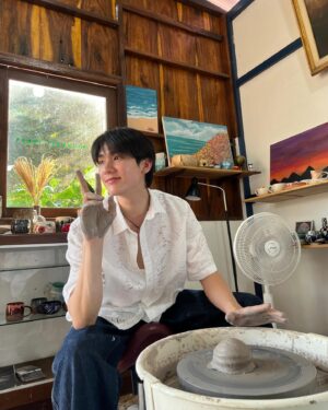 Kasidet Plookphol Instagram - ยิ่งเลอะยิ่งซักยาก แอแฮ่ะ 🤍🤍

ปล. ขอบคุณพี่กิฟอาจารย์ผู้ความอดทนสูง 55555