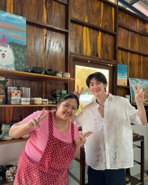 Kasidet Plookphol Instagram - ยิ่งเลอะยิ่งซักยาก แอแฮ่ะ 🤍🤍

ปล. ขอบคุณพี่กิฟอาจารย์ผู้ความอดทนสูง 55555