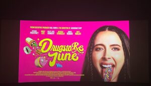 Kat Fairaway Instagram - Thanks @nickgoossen for having me out for the premiere of @drugstorejune - It’s such a joy to see your work shine. 
Showing tonight at 7:30pm LA, Laemmle Royal Theater  Check it out in theaters now!!