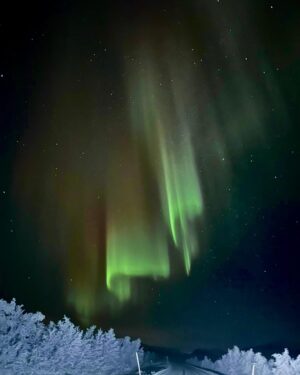 Katariina Souri Instagram - Saavuin juuri Kilpisjärvelle 😍 Tai oikeammin läheiselle Peerajärvelle. Taivaallinen vastaanotto. Tuntuu sielussa asti.

Pakkasta 30 astetta, mutta mulla muikeat oltavat revontuli-iglussa. Ansaittu viikon loma! Neljä vuotta olen odottanut paluuta pohjoiseen. Kiitos @arcticlandadventure