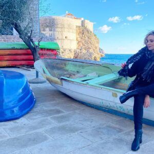 Katarina Čas Instagram - When a job brings you to the beautiful city of DUBROVNIK💙🎬🙏
#dubrovnik #filming