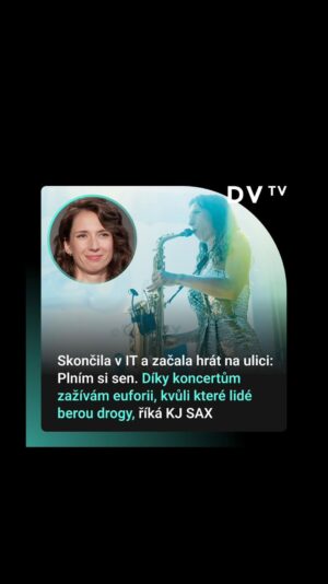 Kateřina Janečková Instagram - Celý rozhovor najdete na dvtv.cz 😃 @dvtv 
###
 #dvtv #rozhovor #forfun #interview #musicianslife #tv #martinveselovsky #kjsax #saxofon #saxofonista #saxofonistka