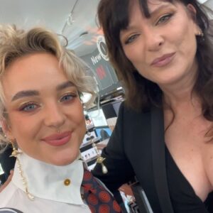 Kateřina Mlejnková Instagram - Děkuju za pozvání @sephoraczechrepublic 🥰 🤍🖤
.
.
.
.
.
.
.
.
#viviennewestwood #earrings #makeup #sephora #koki9 #blonde #updo #hairstyles #makeupartist #natashadenona #byoma #event #vip #style #ootd