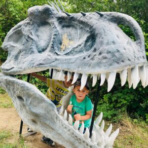 Kateřina Tichá Instagram - To se povedlo. Celý den v Dino světě😊 #dinosaurios #dinosauri #pravek #poznavani #kamsdetmi