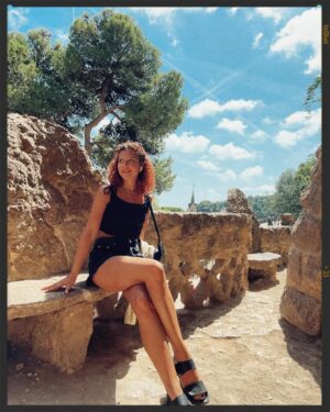 Kateryna Dychka Instagram - Надибала літні спогади з Барселони.
Такі короткі шорти дозволяю собі носити тіки там)) 

*фото зроблено на таймер, а інше пересічною француженкою